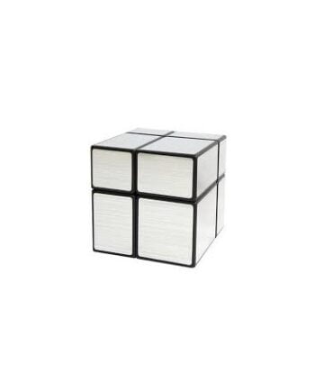 SILVER MIRROR CUBE 2X2