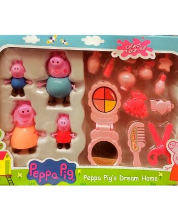 ΣΕΤ ΦΙΓΟΥΡΕΣ ΟΙΚΟΓΕΝΕΙΑ PEPPA ΜΕ ΜΑΚΙΓΙΑΖ (ΟΕΜ)