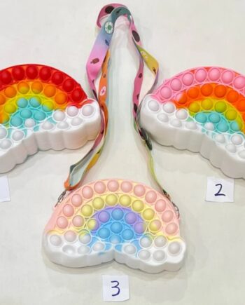 ΤΣΑΝΤΑΚΙ POPIT RAINBOW