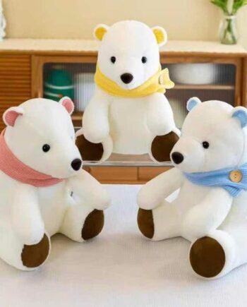 ΛΟΥΤΡΙΝΕΣ ΠΟΛΙΚΕΣ ΑΡΚΟΥΔΕΣ ΜΕ ΚΑΣΚΟΛ 45CM