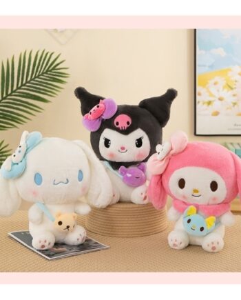 ΛΟΥΤΡΙΝΗ KUROMI/MY MELODY/CINNAMOROLL 40CM (OEM)