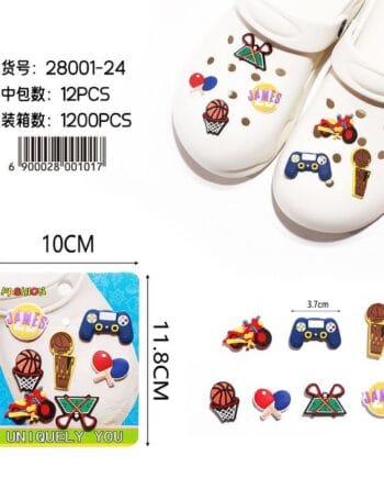 PINS ACCESSORIES / ΑΞΕΣΟΥΑΡ ΓΙΑ ΣΑΜΠΟ ΣΕΤ 7 ΤΕΜΑΧΙΩΝ