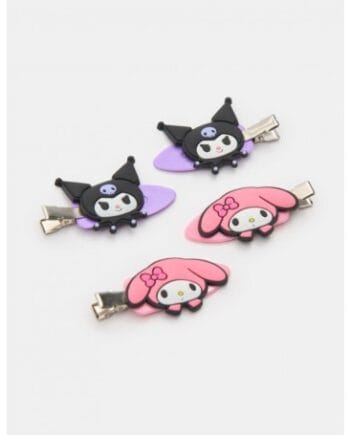 ΣΕΤ ΤΣΙΜΠΙΔΑΚΙΑ KUROMI/MY MELODY 4 ΤΕΜΑΧΙΩΝ